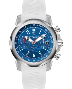 Купить Российские наручные часы ATTACHE MARINE-CHRONO-SBLUE1.1 с хронографом в E-mobi