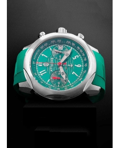 Купить Российские наручные часы ATTACHE MARINE-CHRONO-SGREEN1 с хронографом  в E-mobi
