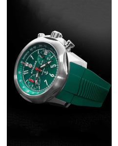 Купить Российские наручные часы ATTACHE MARINE-CHRONO-SGREEN1 с хронографом  в E-mobi