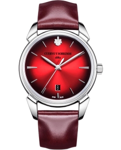 Купить Швейцарские механические наручные часы Cuervo y Sobrinos 3101.1ASR в E-mobi