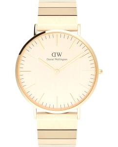 Купить Наручные часы Daniel Wellington Classic 40 Evergold Piano G Brushed Gold в E-mobi
