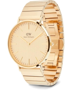 Купить Наручные часы Daniel Wellington Classic 40 Evergold Piano G Brushed Gold  в E-mobi
