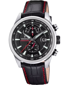 Купить Наручные часы Festina F20695/6 с хронографом в E-mobi