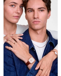 Купить Наручные часы Daniel Wellington Marlon 32x36,30 St Mawes Linen RG  в E-mobi