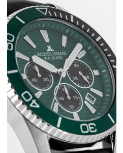 Купить Наручные часы Jacques Lemans 1-2206C с хронографом  в E-mobi