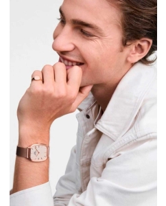 Купить Наручные часы Daniel Wellington Marlon 32x36,30 Melrose Linen RG  в E-mobi