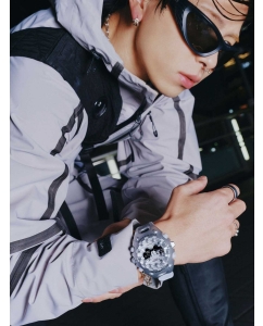 Купить Японские наручные часы Casio G-SHOCK GA-V01A-8A с хронографом  в E-mobi