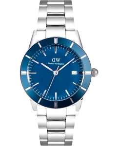 Купить Наручные часы Daniel Wellington Iconic Paradigma 40 Link Blue Enamel Blue Bezel S в E-mobi