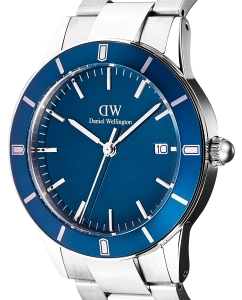 Купить Наручные часы Daniel Wellington Iconic Paradigma 40 Link Blue Enamel Blue Bezel S  в E-mobi