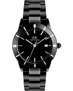 Купить Наручные часы Daniel Wellington Iconic Paradigma 40 Link Black Enamel Black Bezel B в E-mobi