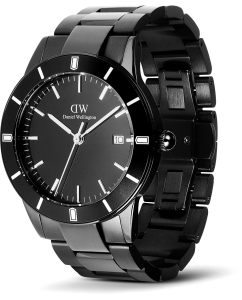 Купить Наручные часы Daniel Wellington Iconic Paradigma 40 Link Black Enamel Black Bezel B  в E-mobi