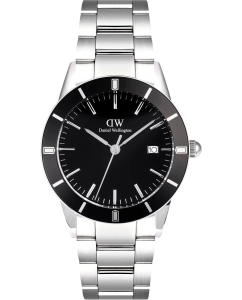 Купить Наручные часы Daniel Wellington Iconic Paradigma 40 Link Black Enamel Black Bezel S в E-mobi
