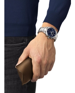 Купить Швейцарские наручные часы Tissot T150.417.11.041.00 с хронографом  в E-mobi