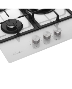 Купить Встраиваемая варочная панель газовая Monsher MGG 43 белый  в E-mobi