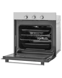Купить Встраиваемый газовый духовой шкаф Simfer B6GM12016 серебристый/черный  в E-mobi