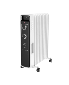 Купить Масляный радиатор ROYAL Clima ROR-PR11-2500M белый, черный в E-mobi