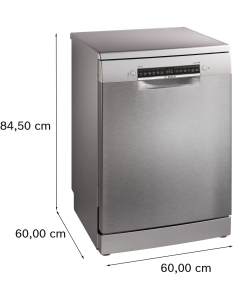 Купить Посудомоечная машина Bosch SMS4IMI62Q серебристый  в E-mobi