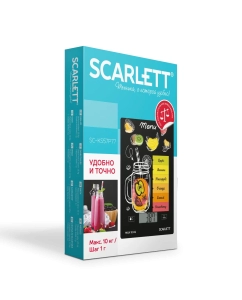 Купить Весы кухонные Scarlett SC-KS57P77 черные  в E-mobi