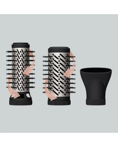 Купить Фен-щетка Rowenta Brush Activ UB9530F0 1000 Вт  в E-mobi