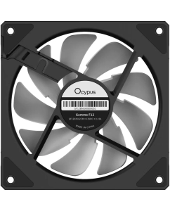 Купить Корпусной вентилятор Ocypus Gamma F12 BK ARGB 3 in 1 (Delta-F12-BK ARGB 3 IN 1)  в E-mobi