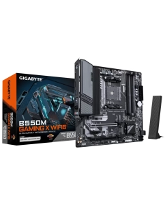 Купить Материнская плата Gigabyte B550M GAMING X WIFI6 (AM4, mATX) в E-mobi