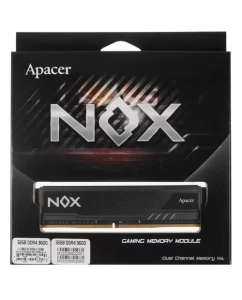 Купить Оперативная память Apacer NOX (AH4U32G36C25YMBAA-2), DDR4 2x16Gb, 3600MHz  в E-mobi