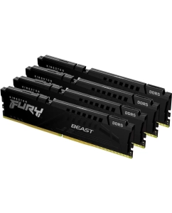 Купить Оперативная память Kingston Fury Beast (KF556C40BBK4-64), DDR5 4x16Gb, 5600MHz в E-mobi