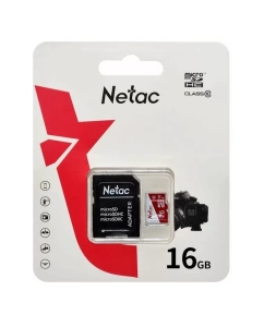 Купить Карта памяти Netac Micro SDXC 16Гб (NT02P500ECO-016G-R) в E-mobi