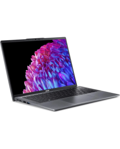 Купить Ноутбук Acer Swift Go 14 SFG14-63-R8U9 (NX.KTSCD.002) 14", OLED, AMD Ryzen 5 8645HS 4.3ГГц, 6 ядер, 16ГБ 1ТБ SSD, AMD Radeon, Win11H, металлик  в E-mobi