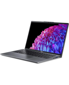 Купить Ноутбук Acer Swift Go 14 SFG14-63-R8U9 (NX.KTSCD.002) 14", OLED, AMD Ryzen 5 8645HS 4.3ГГц, 6 ядер, 16ГБ 1ТБ SSD, AMD Radeon, Win11H, металлик  в E-mobi