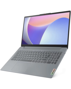 Купить Ноутбук LENOVO IdeaPad Slim 3 15AMN8 (82XQ00MBPS) 15.6&quot; IPS FHD/AMD Ryzen 3 7320U/8Gb/512Gb SSD/VGA int/noOS/gray  в E-mobi
