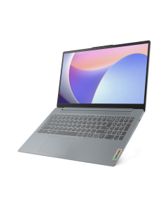 Купить Ноутбук Lenovo IdeaPad Slim 3 15IRU8 (82X700DBUE) 15.6&quot;, TN, Core i3 1315U 1.2ГГц, 6 ядер, 8ГБ LPDDR5, 256ГБ SSD, Intel UHD Graphics, без ОС серый  в E-mobi