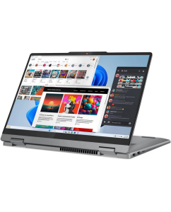 Купить Ноутбук Lenovo IdeaPad 5 2-in-1 14IRH9 (83KX0041PS) (клав.рус.грав) Luna Grey 14" WUXGA (1920x1200) OLED 400nits Touch i7-13620H/16Gb/512Gb SSD/DOS  в E-mobi