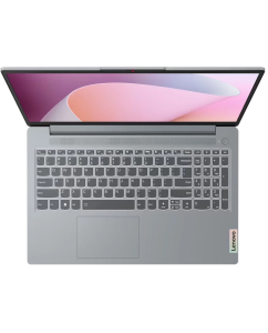 Купить Ноутбук Lenovo IdeaPad Slim 3 15AMN8 (82XQ00R0PS) Ryzen 3 7320U 8Gb SSD512Gb AMD Radeon 610M 15.6" IPS FHD (1920x1080) без ОС grey WiFi BT Cam  в E-mobi