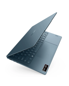 Купить Ноутбук Lenovo Yoga Slim7 14AKP10 (83JY0009RK) 14", OLED, AMD Ryzen AI 5 340 2ГГц, 6 ядер, 16ГБ LPDDR5x, 1ТБ SSD, AMD Radeon 840M, W11H, бирюзовый  в E-mobi