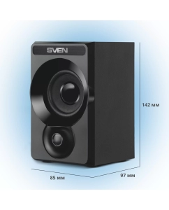 Купить Колонки компьютерные Sven SPS-535 черный (SV-02250)  в E-mobi
