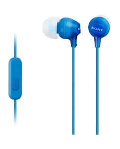 Купить Наушники Sony MDR-EX14AP синие в E-mobi