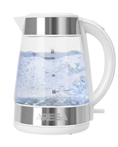 Купить Чайник электрический Aresa AR-3477 1.7 л белый в E-mobi