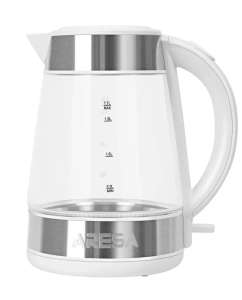 Купить Чайник электрический Aresa AR-3477 1.7 л белый  в E-mobi