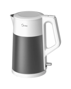 Купить Чайник электрический Midea MK-8010 1.7 л серебристый, белый в E-mobi