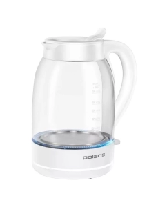 Купить Электрочайник Polaris PWK 1797CGL 1,8 л белый  в E-mobi