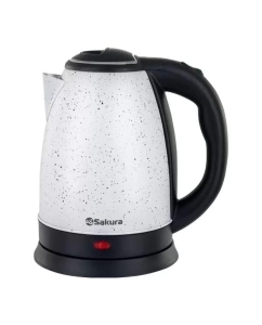 Купить Чайник электрический SAKURA SA-2134DС 1.8 л белый в E-mobi