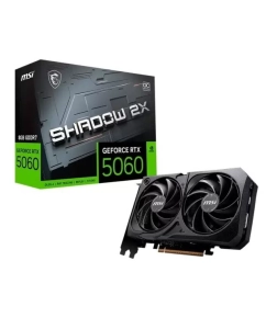 Купить Видеокарта MSI GeForce RTX 5060 8G Shadow 2X OC 2280 МГц 8 Гб в E-mobi