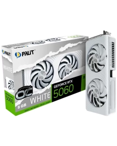 Купить Видеокарта Palit ( NVIDIA ) GeForce RTX 5060 White OC 8Gb (NE75060U19P1-GB2063M) 8 GB NE75 в E-mobi
