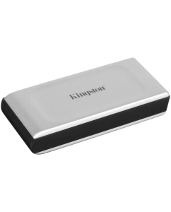 Купить Внешний SSD-накопитель 2Tb Kingston XS2000 SXS2000/2000GA (SSD) USB 3.2 серебристый  в E-mobi