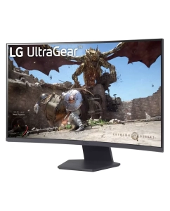 Купить 31.5" Монитор LG UltraGear 32GS60QC-B черный 180Hz 2560x1440 VA  в E-mobi