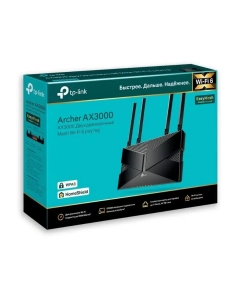 Купить Wi-Fi роутер TP-Link Archer AX3000 черный (FK-2703395)  в E-mobi