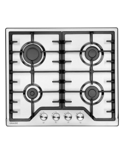Купить Встраиваемая варочная панель газовая Graude GS 60.1 E серебристый в E-mobi