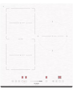 Купить Встраиваемая варочная панель индукционная HYUNDAI HHI 4771 WG белый в E-mobi