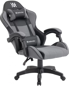 Купить Кресло Defender STRIDER BLK/GREY PU (64056)  в E-mobi